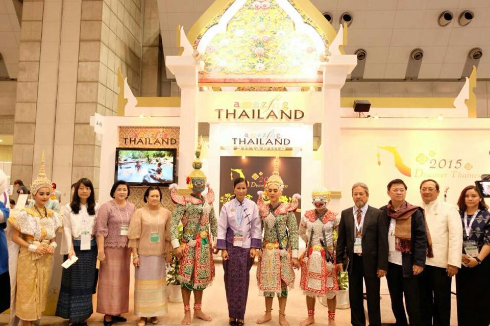 รัฐมนตรีว่าการกระทรวงการท่องเที่ยวและกีฬา พร้อม ผู้ว่าการ ททท. ร่วมสร้างความเชื่อมั่นแก่ผู้ประกอบการและนักท่องเที่ยวญี่ปุ่น ในงาน JATA Tourism Expo Japan 2015 ณ กรุงโตเกียว ประเทศญี่ปุ่น
