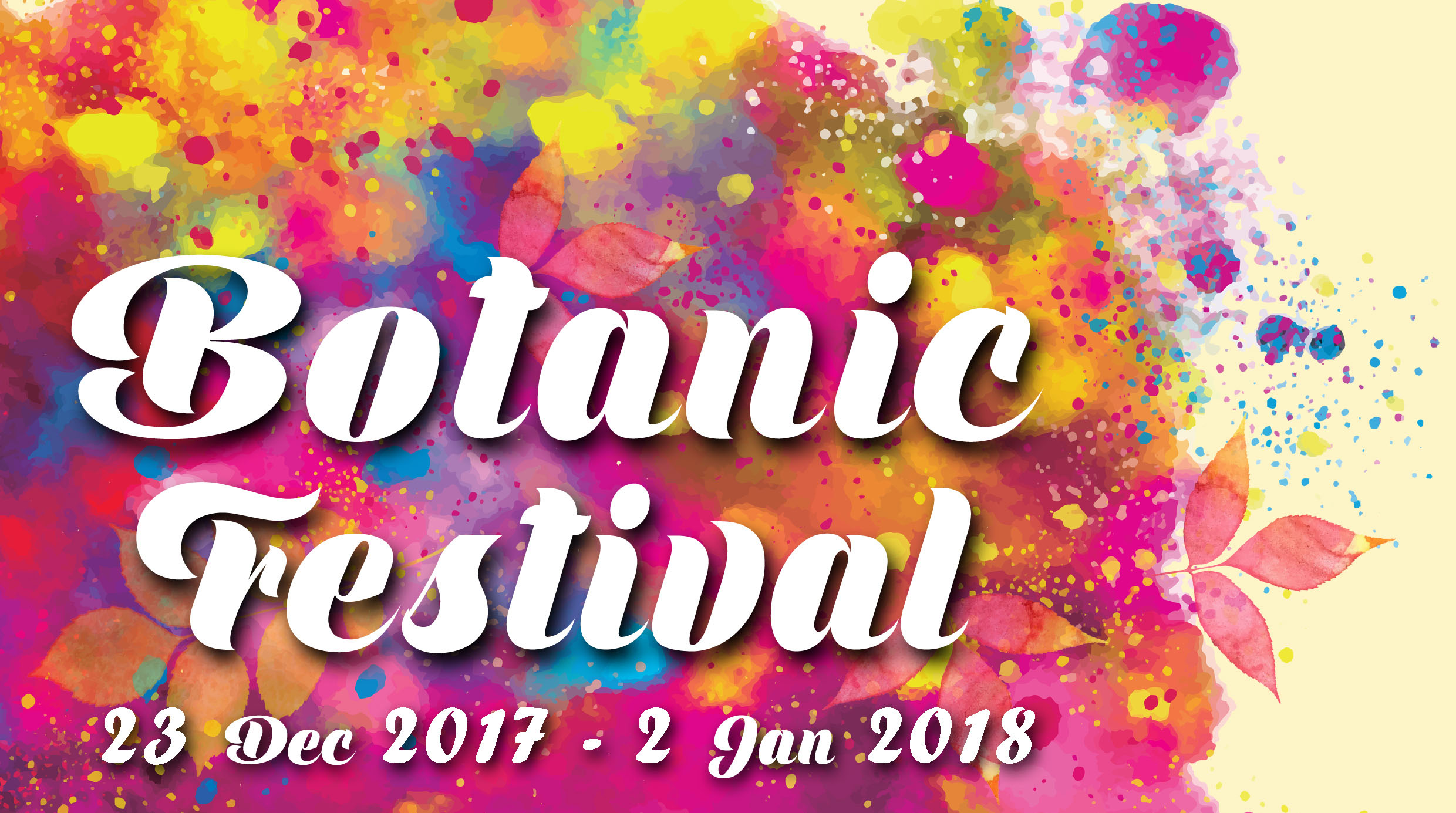 เชิญเที่ยวงาน Botanic Festival 2018 “Colourful Garden”