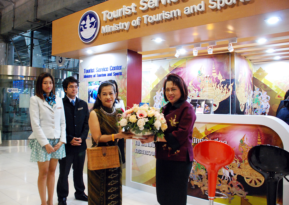 ททท. นำทีม TAT Contact Center ร่วมพิธีเปิดสำนักงานศูนย์อำนวยการและบริการนักท่องเที่ยว ณ ท่าอากาศยานสุวรรณภูมิ