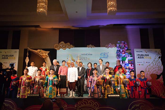 ททท. จัดงานเลี้ยงวิถีไทยต้อนรับสื่อมวลชนทั่วเอเชีย-แปซิฟิก ผู้เข้าร่วมงาน Publish Asia 2015