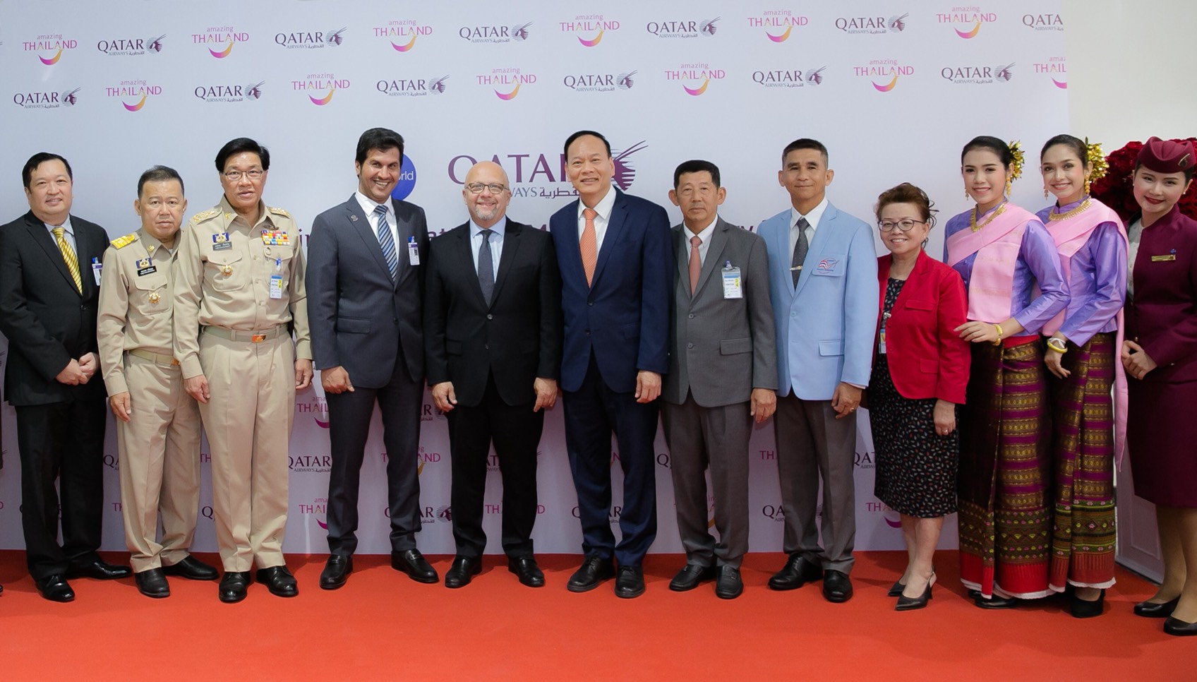 ททท. จับมือกาตาร์แอร์เวย์ส ต้อนรับสื่อมวลชน ไฟลท์ปฐมฤกษ์ เส้นทางบินตรงจากกรุงโดฮา-ท่าอากาศยานนานาชาติอู่ตะเภา