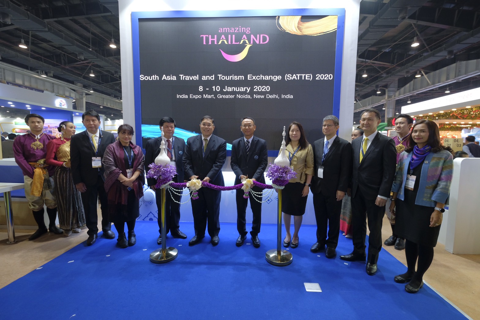 SATTE 2020 รุกตลาดอินเดีย ททท. และผู้ประกอบการเสนอสินค้าการท่องเที่ยวใหม่ ดึงนักท่องเที่ยว เข้าไทยเพิ่มรายได้และสร้างภาพลักษณ์ที่ดีด้านการท่องเที่ยว