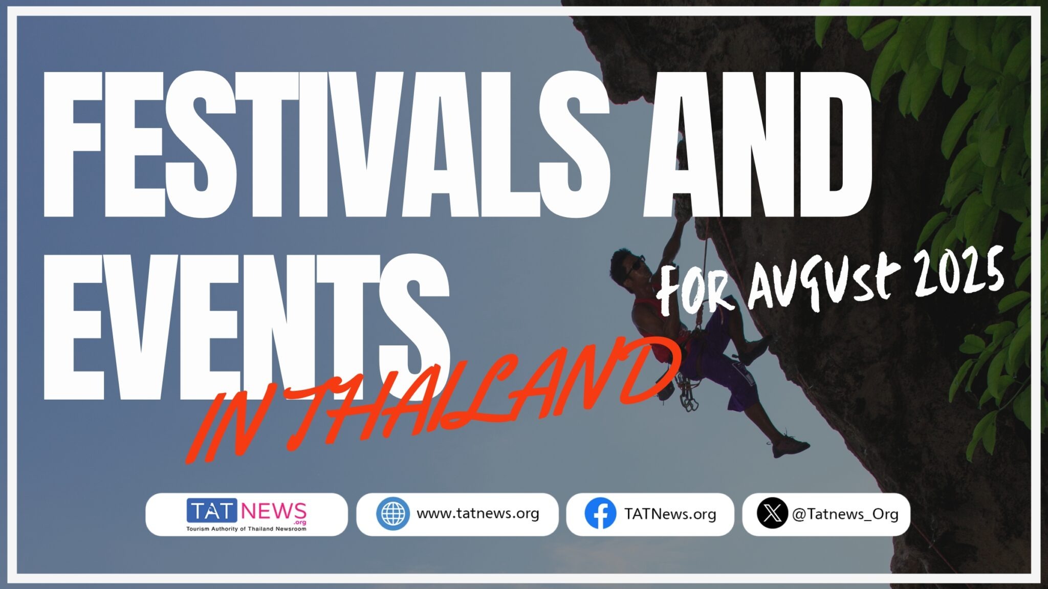 Festivals and Events in Thailand August 2025