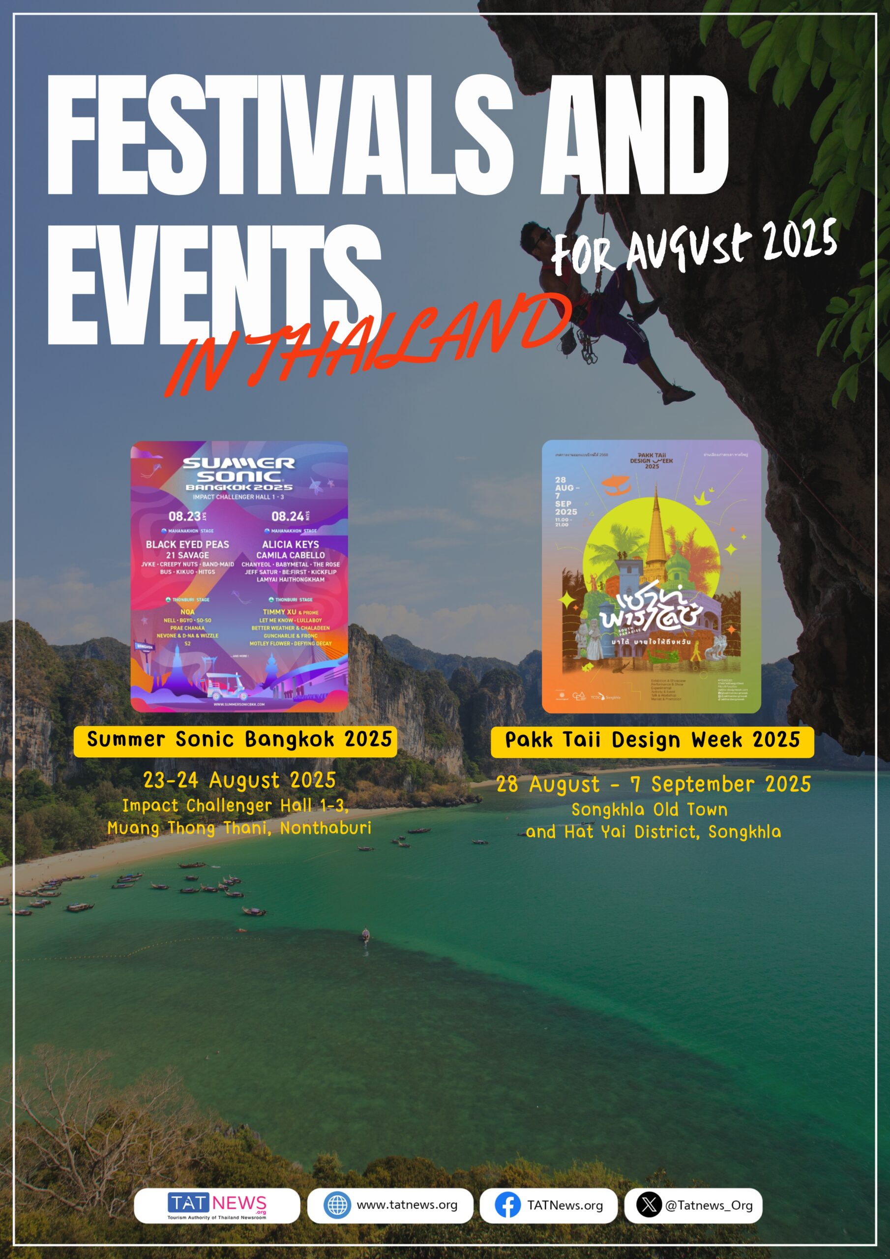August 2025 Festivals and Events in Thailand